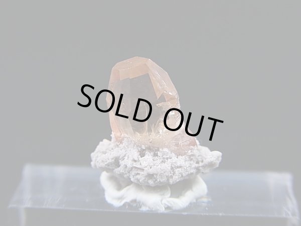 画像2: メキシコ産レッドトパーズ原石 1.3g