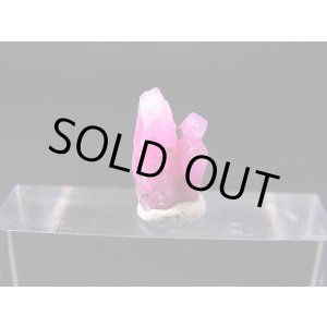 画像: ベトナムLuc Yen産シルキーサファイア原石(犬牙型/連晶) 2.5カラット