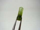 画像: ベトナムMinh Tien産多色トルマリン（グリーン/カラーレス）結晶原石 1.1カラット