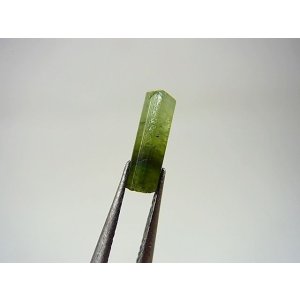 画像: ベトナムMinh Tien産多色トルマリン（グリーン/カラーレス）結晶原石 1.1カラット