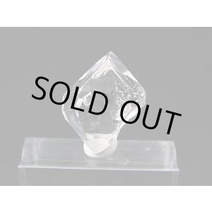 画像: ニューヨーク・ハーキマーダイヤモンド（水晶）ＤＴポイント（蛍光オイル入り） 3.3g