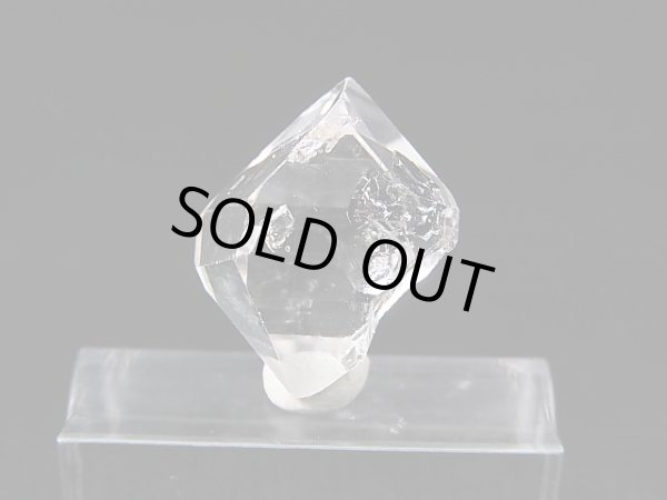 画像1: ニューヨーク・ハーキマーダイヤモンド（水晶）ＤＴポイント（蛍光オイル入り） 3.3g