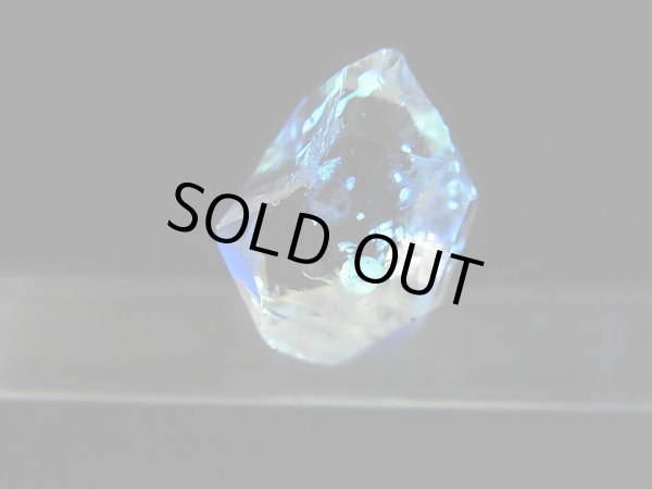 画像2: ニューヨーク・ハーキマーダイヤモンド（水晶）ＤＴポイント（蛍光オイル入り） 0.7g