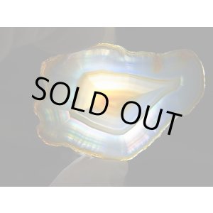 画像: ブラジル産イリスアゲートスライス 6.9g