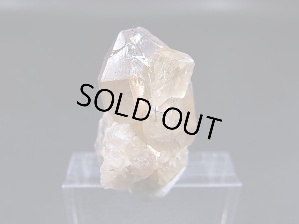 画像1: ベトナム・タインホア産スモーキー水晶＆トパーズ共生 6.2g