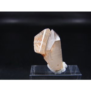 画像: ベトナム・タインホア産スモーキー水晶＆トパーズ共生 6.5g