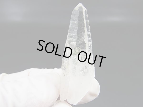 画像1: 山梨県水晶峠産クリア水晶ポイント（連晶） 11.3g