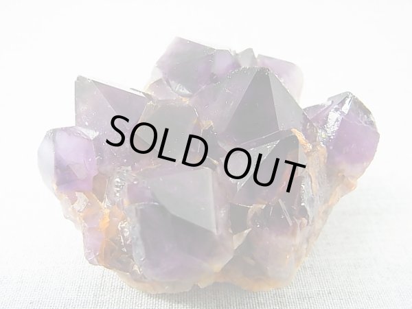 画像2: コンゴ産カラーシフト/ディープカラーアメジストクラスター 180.9g