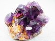 画像2: コンゴ産カラーシフト/ディープカラーアメジストクラスター 163.4g