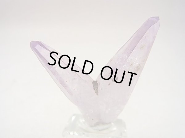 画像1: メキシコ・ベラクルス産アメジストポイント（ツイン） 11.6g