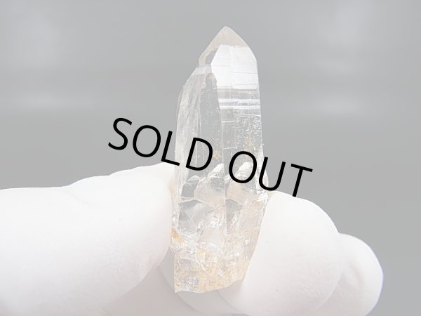 画像1: ガネーシュヒマール・ラパ産ウォータークリア水晶ポイント 8.6g