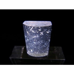 画像: マダガスカル産ジラソルクオーツ研磨原石（針状ルチル/中空インクルージョン） 2.4g