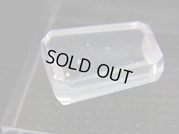 画像2: マダガスカル産ジラソルクオーツ研磨原石（針状ルチル/中空インクルージョン） 2.1g