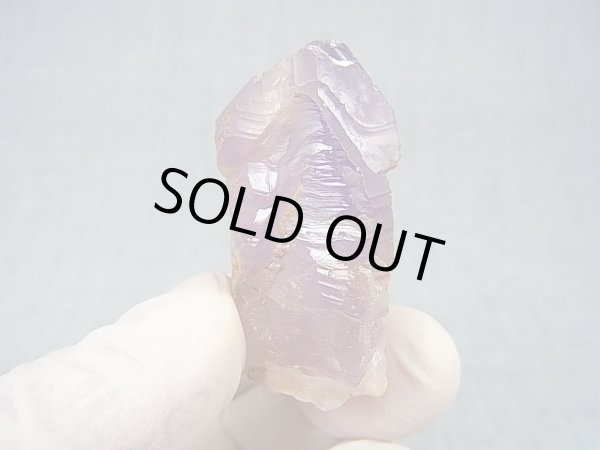 画像2: ミャンマー・モゴック産ラベンダーアメジスト原石（エレスチャル） 35.8g