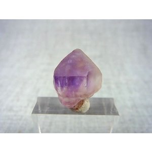 画像: ミャンマー・モゴック産ラベンダーアメジスト原石（エレスチャル/セプター） 3.9g