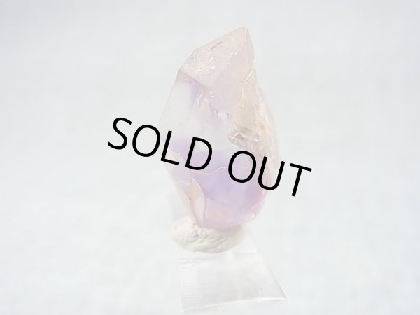 画像2: ミャンマー・モゴック産ラベンダーアメジスト原石（エレスチャル/セプター） 4.7g