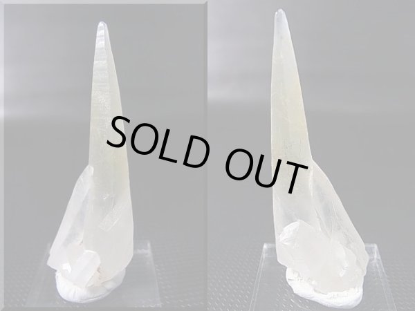 画像1: 山梨県水晶峠産トレモライト入り水晶ポイント 9.0g