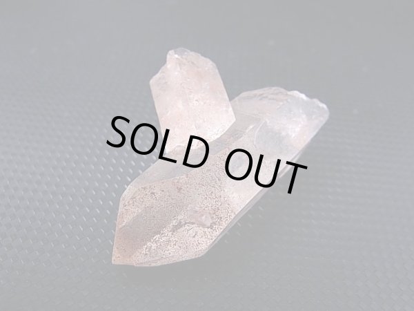 画像2: インド・マニカラン産ピンク水晶（貫入り） 12.7g