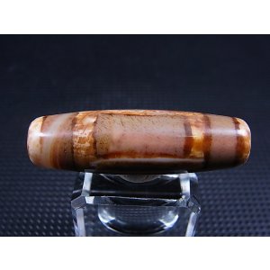 画像: 「天地」(ドラゴンライン入り)現代天珠 直径約11.5×39mm