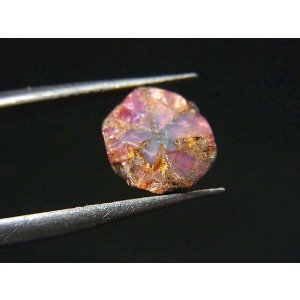 画像: ベトナムLuc Yen産トラピチェ結晶原石（シルキーサファイア） 3.4カラット