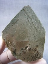 画像: スイス・アルプス（ガレンシュトック）スモーキークオーツ（クローライト付き） 146.4g