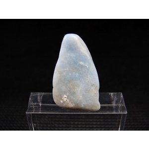 画像: 糸魚川入りコン沢産青ひすい原石（透過性あり） 2.0g