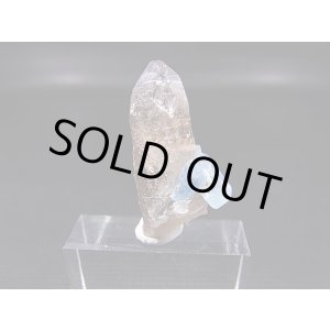 画像: ベトナム・タインホア産アクアマリン付きスモーキー水晶 3.7g