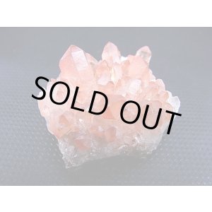 画像: スウェーデン産ヘマタイト（タンジェリン）水晶クラスター 31.6g