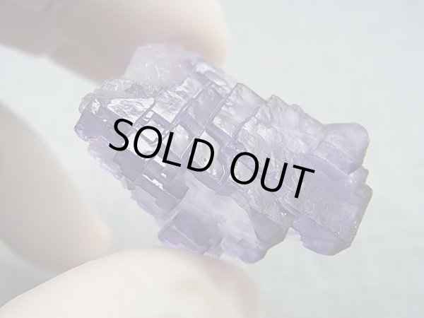 画像2: 新疆ウイグル自治区産パープルフローライト原石 14.3g