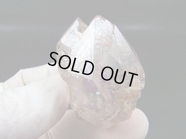 画像1: タンザニア・モンドヴィレッジ産モンドクオーツ/エレスチャルアメジスト原石 37.5g