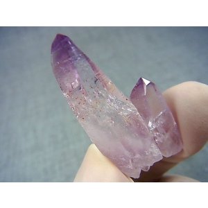 画像: メキシコ・ベラクルス産アメジストダブルポイント 10.3g