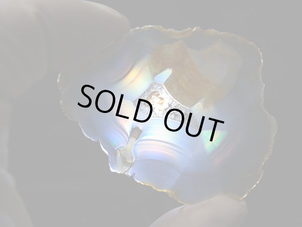 画像2: ブラジル産イリスアゲートスライス 9.4g