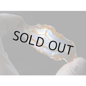 画像: ブラジル産イリスアゲートスライス 6.1g