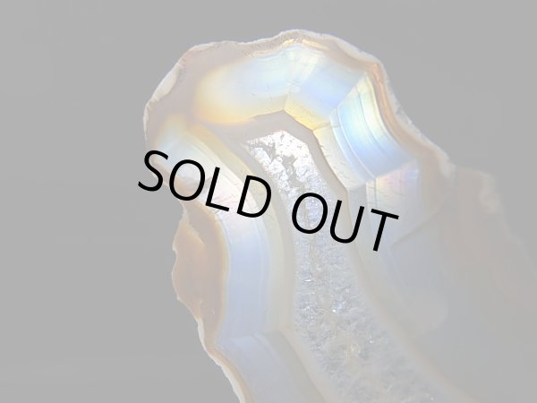 画像2: ブラジル産イリスアゲートスライス 6.1g