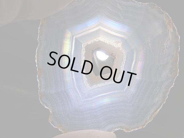 画像2: ブラジル産イリスアゲートスライス 16.6g