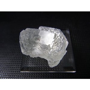 画像: ヤオガンシャン産カラーレスフローライト原石（レインボー入り） 22.3g