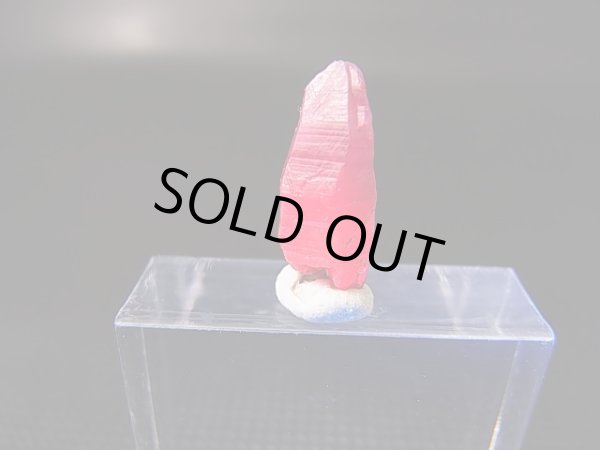 画像2: ベトナムLuc Yen産ルビー結晶原石（犬牙型） 4.0カラット