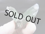画像: インド・マニハール産クリア水晶（連晶/貫入り/クローライト入り） 12.3g