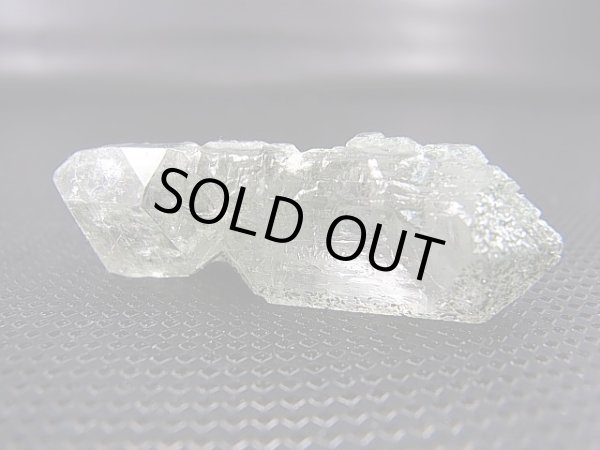 画像2: インド・マニハール産クリア水晶（インターフェレンス/クローライト入り） 10.2g