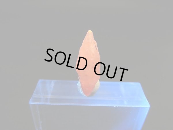 画像2: ミャンマー・モゴック産ホワイトサファイア原石（犬牙型ＤＴ） 4.1カラット