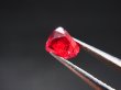画像1: ミャンマー・モゴック産宝石質レッドスピネル結晶（双晶） 0.9カラット
