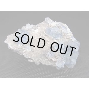 画像: 福建省産ブルーグリーンフローライト原石 130.5g