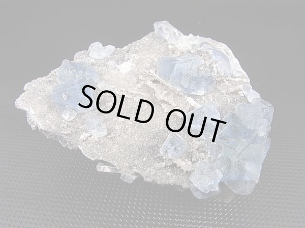 画像1: 福建省産ブルーグリーンフローライト原石 130.5g