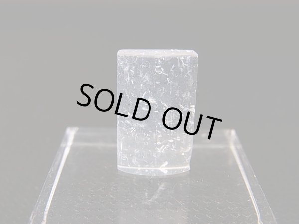 画像1: マダガスカル産ジラソルクオーツ研磨原石（針状ルチル/中空インクルージョン） 2.0g