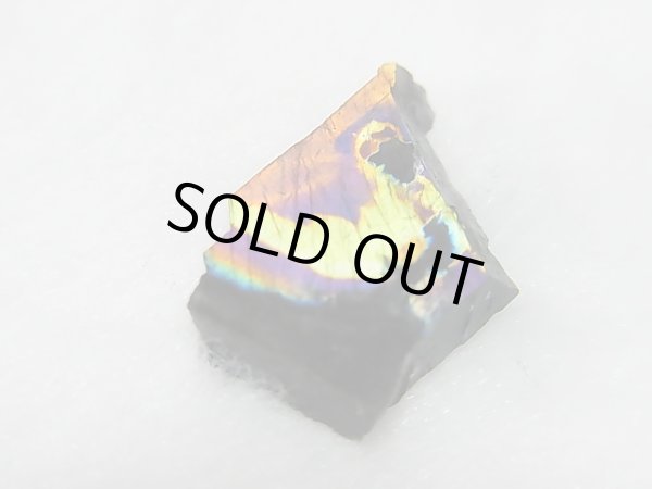 画像2: フィンランド・ユレマー産スペクトロライト（パープルヴィオラミックス）研磨スライス 1.6g