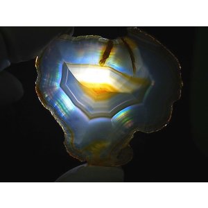 画像: ブラジル産イリスアゲートスライス 6.0g