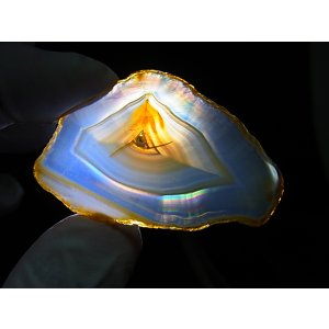 画像: ブラジル産イリスアゲートスライス 7.6g