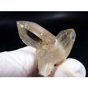 画像: ガネーシュヒマール・ラパ産ウォータークリア水晶ポイント（貫入り/連晶） 17.1g