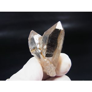 画像: ガネーシュヒマール・ラパ産ウォータークリア水晶ポイント（ツイン） 14.1g