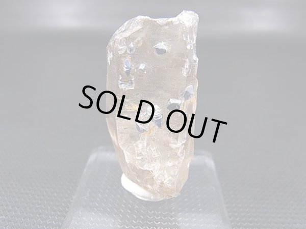 画像1: ノルウェー産ライトスモーキー水晶（ブルーアナテース付き） 24.6g
